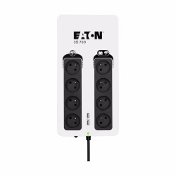 Eaton 3S 700 FR, UPS 700VA / 420W, 8 zásuvek (4 zálohované), USB, 2x USB charge, české zásuvky