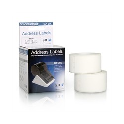 SLP-2RL WHITE LABEL 28X89MM/130 LAB/ROLL