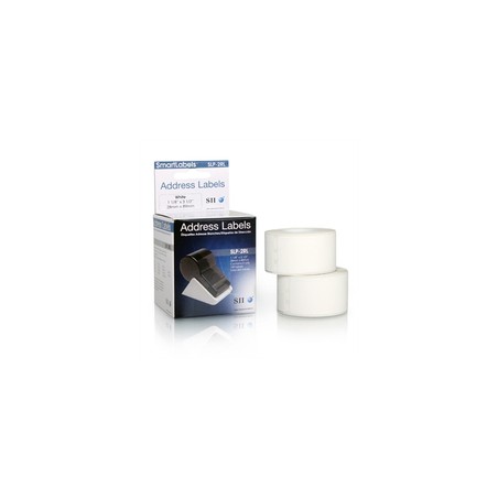 SLP-2RL WHITE LABEL 28X89MM/130 LAB/ROLL