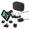 BOOST CHARGE PRO QI2 3IN1/MAGN REISELADEGERT 15W SCHWARZ WIZ024HQBK