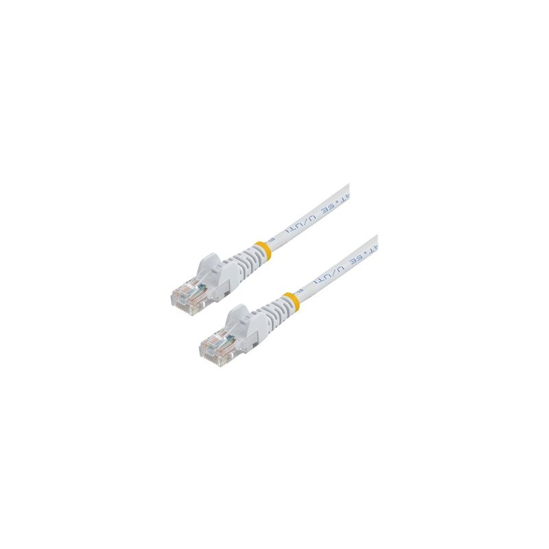 Startech 0.5M White CAT5E Patch Cable/Snagless Ethernet Cable - UTP