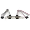 DB9 SERIAL PORT BRACKET HEADER/. PLATE9M2P16