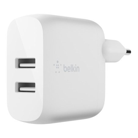 Belkin Dual USB-A Charger/24W White