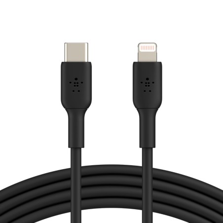 Belkin Lightning/USB-C Cable/PVC MFi 1M Black
