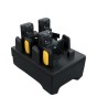 Zebra RS5100 4-Slot Ring Scanner Charger, Allows Charging OF 4 RS5100 Ring Scanners. Requires PWR-BGA12V50W0WW, DC Cable