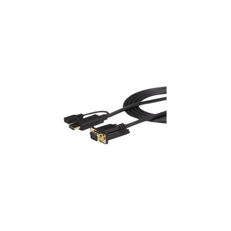Startech 10FT HDMI TO VGA Adapter Cable/.