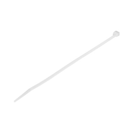Startech 100 Pack 8 Cable Ties -White/Nylon Zip Tie Wraps UL TAA