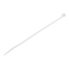 Startech 100 Pack 8 Cable Ties -White/Nylon Zip Tie Wraps UL TAA