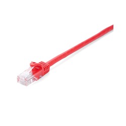 CAT6 ETHERNET RED UTP 1M/RJ45 100 COPPER SNAGLESS