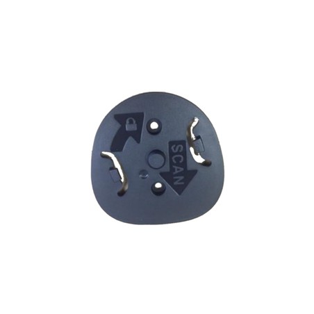 Zebra Bracket: Locking Mount, DS9308 (Midnight Black)