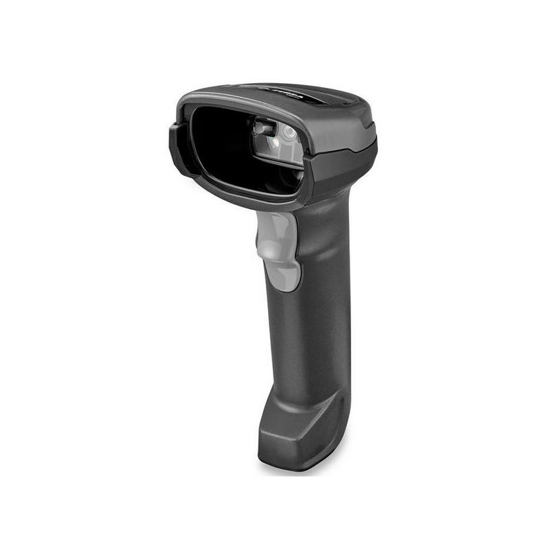 Zebra DS2208-SR Black Coiled USB Kit: DS2208-SR00007ZZWW Scanner, CBA-U32-C09ZAR Shielded Coiled USB 9' Cable