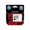 HP 653 Black Original Ink Advantage Cartridge (360 pages)