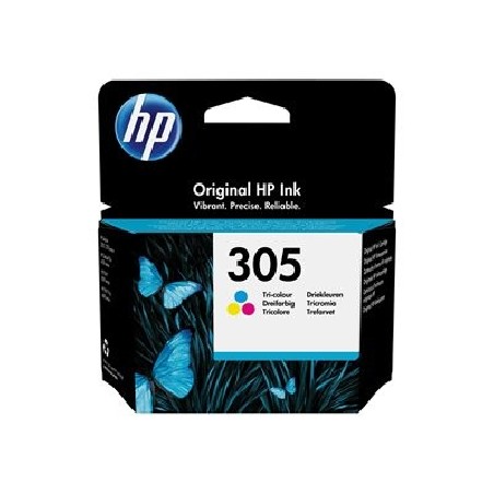 HP 305 Tri-color Original Ink Cartridge (100 pages)