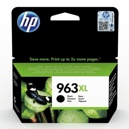 HP 963XL High Yield Black Original Ink Cartridge (2,000 pages)