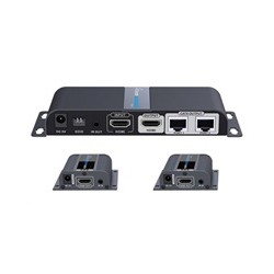PREMIUMCORD HDMI 1-2 splitter+extender po CAT6/6a/7, FULL HD, 3D