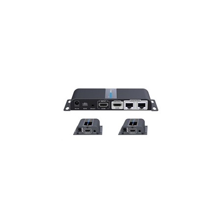 PREMIUMCORD HDMI 1-2 splitter+extender po CAT6/6a/7, FULL HD, 3D