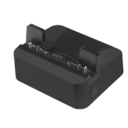 Zebra 1-Slot Dock With Rugged IO Adapter: HDMI, Ethernet, 3XUSB 3.0 Requires PWR-BGA12V50W0WW, Cbl-DC-388A1-01 And 3 Wire AC