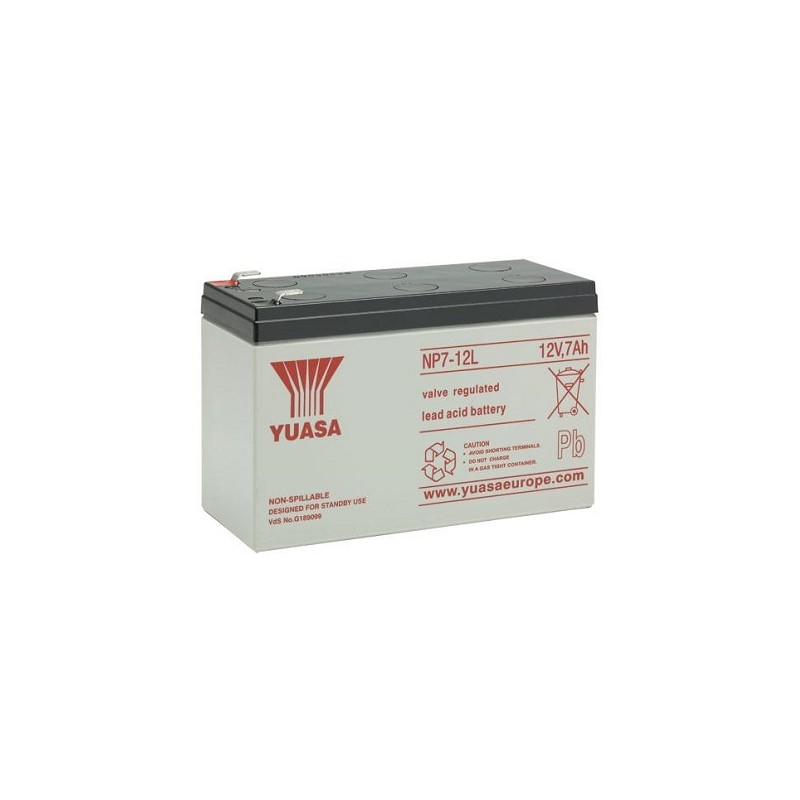 Baterie pro UPS - YUASA NP7-12L (12V/7Ah/faston F2)