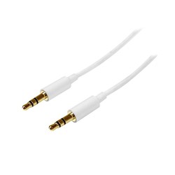SLIM 3.5MM STEREO AUDIO CABLE/. MU2MMMSWH