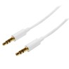 SLIM 3.5MM STEREO AUDIO CABLE/. MU2MMMSWH
