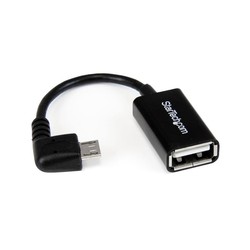 5 ANGLED MICRO USB OTG CABLE/.