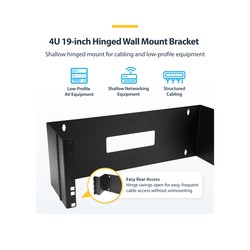 HINGED WALL MOUNTING BRACKET/. WALLMOUNTH4
