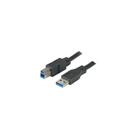 Mcab 3M USB 3.0 A-B M/M Black/.