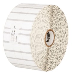 Label, Polypropylene, 2.2x0.5in (55.9x12.7mm) DT, 8000D Jewelry, Coated, Permanent Adhesive, 1in (25.4mm) core, 3510/roll, 6/box