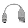 Startech 6IN Mini USB 2.0 Cable/.