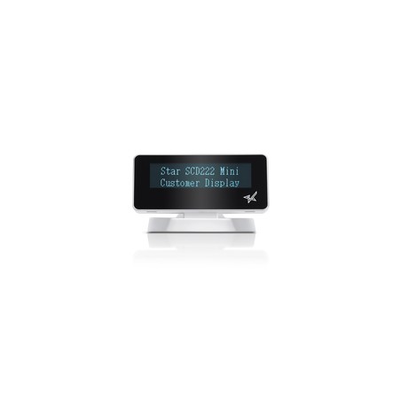 Star Micronics Customer Display SCD222U White/Only For Use With MPOP