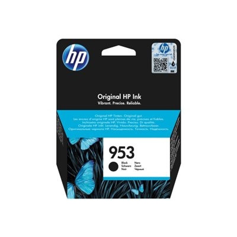 HP 953 Black Original Ink Cartridge (1,000 pages)
