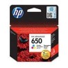 HP 650 Tri-color Ink Cart, 5 ml, CZ102AE (200 pages)