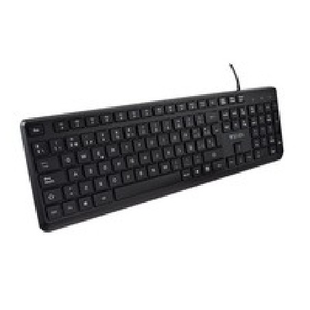 V7 USB Pro Keyboard ES/QWERTY ES Spanish Lasered Keycap