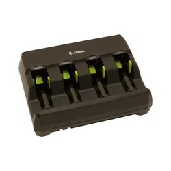 Zebra 4 Slot Battery Charger For 3600 Series Battery, Power Supply & AC Line Cord Ordered Separately