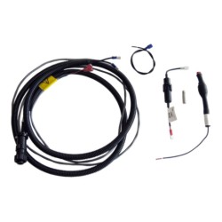 Zebra Power Extension Cable DC, 6', Waterproof - Screen Blanking