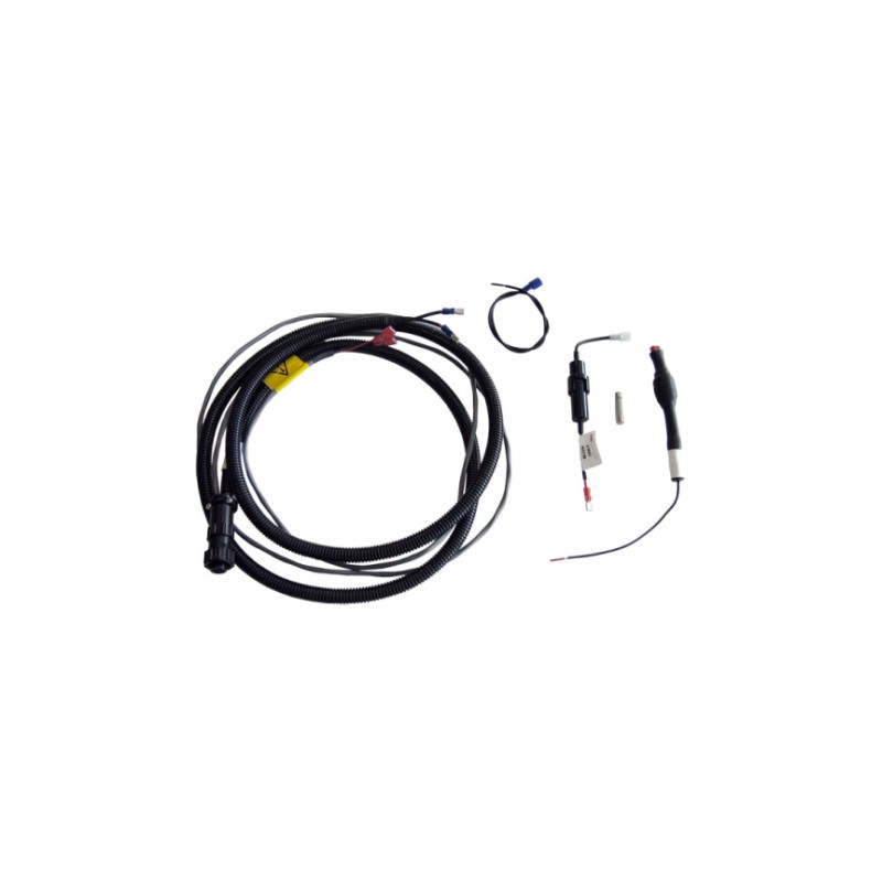 Zebra Power Extension Cable DC, 6', Waterproof - Screen Blanking