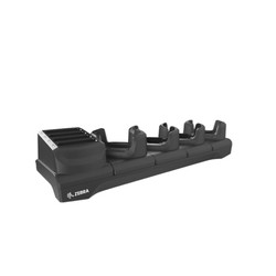 Zebra TC73/TC78 4 Slot And 4 SPARE Battery Charging Cradle. With Shim And Power Supply. Country Specific AC Line Cord Sold