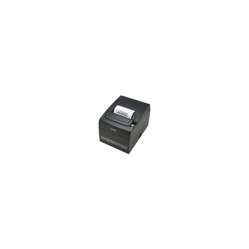 Thermal printer Serial + USB interfaces, integrated PSU, Black
