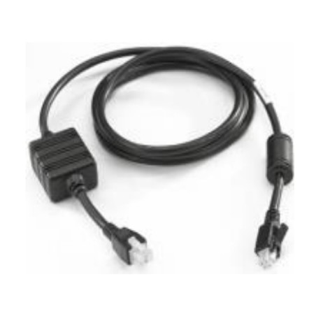 Zebra Cable, Assembly,DC PWR Crd, 4 Slot Cradle