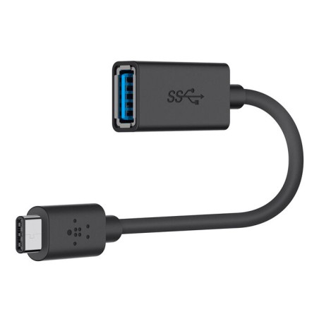 Belkin Adapter USB 3.0/USB-C TO USB-A/Upto 5 Gbit/S/1500MA/GRAU/1M