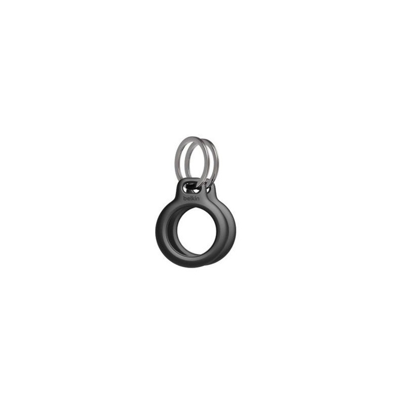 2-PACK SECURE HOLDER WITH KEY R/FOR APPLE AIRTAG BLACK