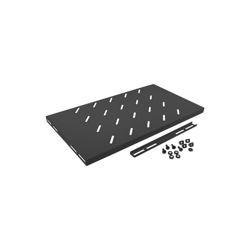 19" PEVNÁ POLICE 1U/486X270MM MAX. NOSNOST DO 120 AK1001B