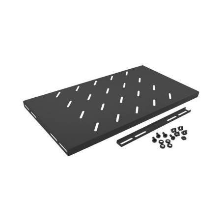 19" PEVNÁ POLICE 1U/486X270MM MAX. NOSNOST DO 120 AK1001B
