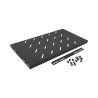 19" PEVNÁ POLICE 1U/486X270MM MAX. NOSNOST DO 120 AK1001B