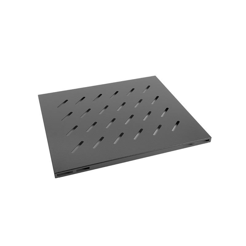 Lanberg 19" pevná Police 1U/465X515MM Max. Nosnost do 120
