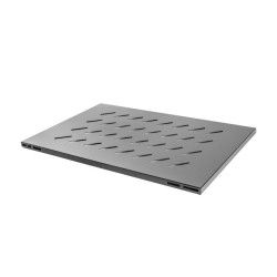 19" PEVNÁ POLICE 1U/465X715MM MAX. NOSNOST DO 120
