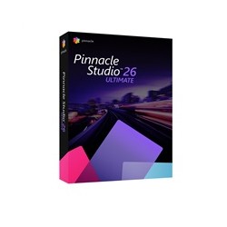 Pinnacle Studio 26 Ultimate ML EU - Windows, EN/CZ/DA/DE/ES/FI/FR/IT/NL/PL/SV - ESD