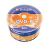 VERBATIM DVD-R (50-Pack) 16x WRAP 4.7GB MATT