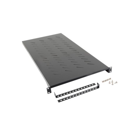 19" pevná Police 1200 MM černá Lanberg (1U/483X91