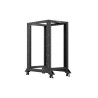 otevřený Rack 22U 600X1000 černý Lanberg